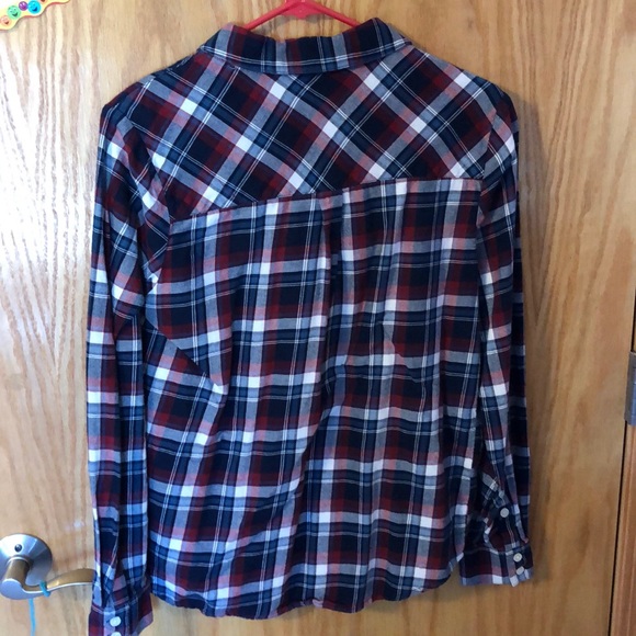 Plaid button down - Picture 2 of 2